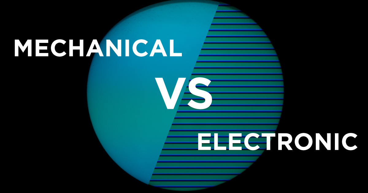 Electronic vs. Mechanical Shutter - Detailed Explanation