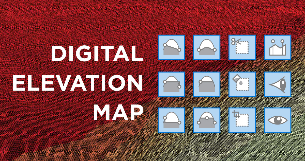 Digital Elevation Map Tools in Pixpro Photogrammetry Software